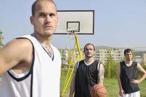 Basketballspieler-Team foto