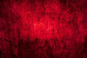 beängstigend dunkelroter Grunge Wand Betonzement Textur Hintergrund foto