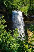 Wasserfall der Metropole im Mittleren Westen foto