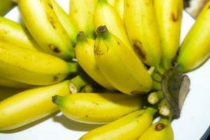 Bananen sind lecker, süß und gesund foto