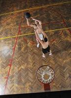 Ansicht Basketballspiel foto