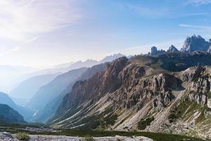 drei Lavaredo-Gipfel foto