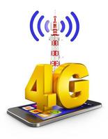 4g und Smartphone foto