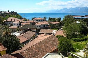 Blick auf die Innenstadt von Antalya foto