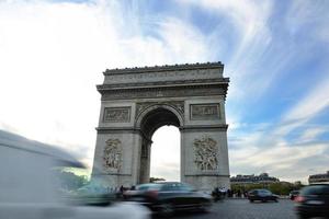 paris, frankreich, 2022 - arc de triomphe, paris, frankreich foto