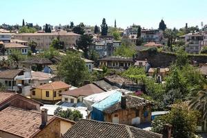 Blick auf die Innenstadt von Antalya foto