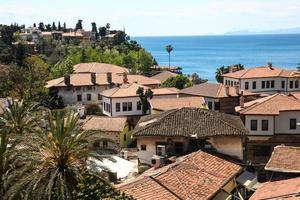 Blick auf die Innenstadt von Antalya foto