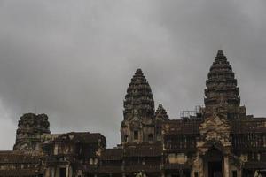 Blick auf Angkor Wat foto