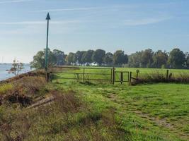 grieth dorf am rhein foto