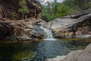 Wasserfälle am Big Crystal Creek Qld Australien foto