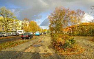 bremerhaven bremen deutschland 2011 stadtbild citylife panoramaansicht von bremerhaven deutschland. foto