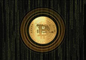 polygonal bitcoin cryptocurrency blockchain 3d digital money transformation konzeptionell für die technologie der nächsten generation foto