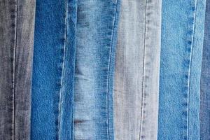 Denim Blue Jeans Textur Hintergrund foto