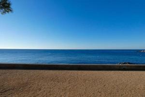 küstenweg der costa brava im gebiet von s'agaro foto