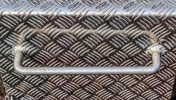 detaillierte Nahaufnahmen auf Metall- und Stahloberflächen. foto