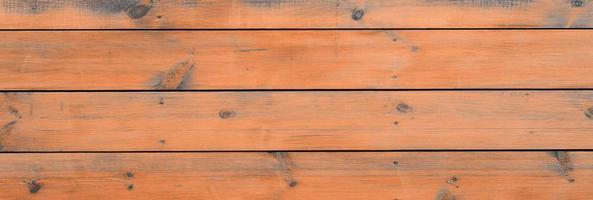 lackierter Holzhintergrund von der Kabinenaußenseite. Scheunenbrett aus braunem Holz foto