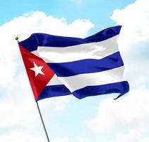 flagge von kuba foto