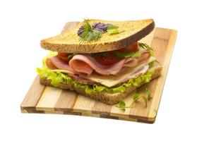 Ansicht des Sandwichgerichts foto