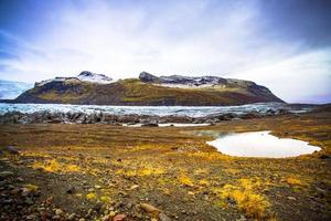 vatnajokull-nationalpark, einer von drei nationalparks in island, das gebiet umfasst den vatnajokull-gletscher, skaftafell und jokulsargljufur foto