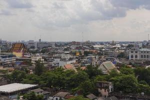 Blick auf die Stadt Bangkok foto