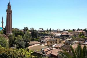 Blick auf die Innenstadt von Antalya foto