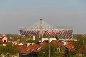 warschau, polen, 2022 - nationalstadion in warschau foto