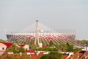 warschau, polen, 2022 - nationalstadion in warschau foto