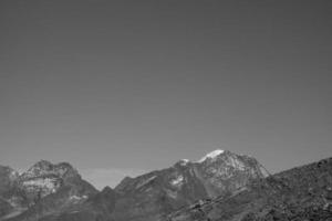 Wandern in den Schweizer Alpen foto