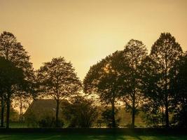 herbstzeit bei borken in westfalen foto