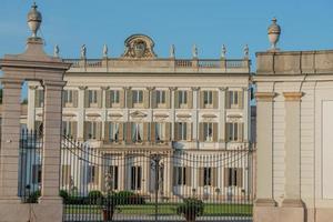 italien 2022 villa d'adda-borromeo ist eine historische villa in cassano d'adda foto