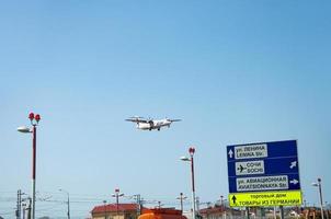 sotschi, russland - 22. april 2022 utair airlines, atr 72 foto