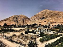 ein blick auf die altstadt von jericho in israel foto