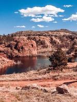 Wasser und Felsen foto