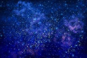 blauer Galaxie-Hintergrund foto