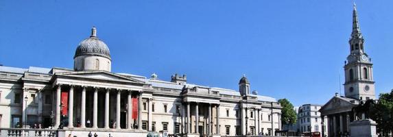 Trafalgar Square in London foto