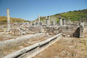 antike stadt perge in antalya, turkiye foto