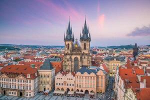 Altstädter Ring in Prag, Tschechische Republik foto