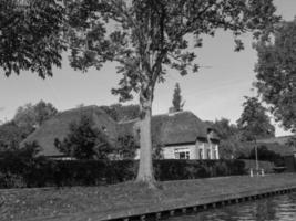 giethoorn in den niederlanden foto