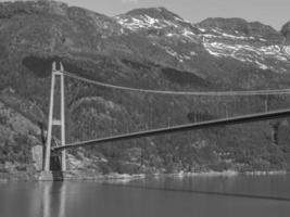 Eidfjord in Norwegen foto