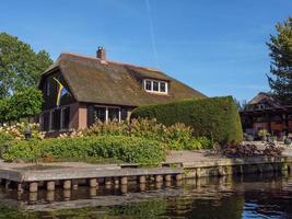 giethoorn in den niederlanden foto