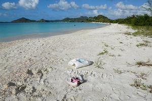 Strand auf Antigua foto