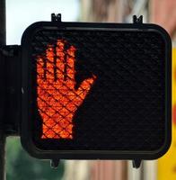Stop Crossing Signal foto