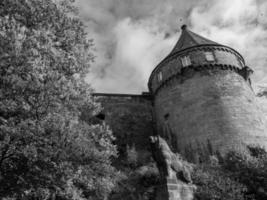 Die Stadt Bentheim in Deutschland foto