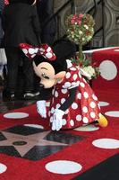 los angeles - 22. jan minnie mouse bei der minnie mouse star zeremonie auf dem hollywood walk of fame am 22. januar 2018 in hollywood, ca foto