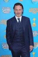 los angeles - 25. juni - andrew lincoln bei den 41. jährlichen saturn awards ankünften bei the castaways am 25. juni 2015 in burbank, ca foto