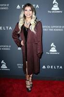 los angeles - 9. feb kirstin maldonado, pentatonix bei den delta airlines feiert das grammy-wochenende 2017 im beauty and essex am 9. februar 2017 in los angeles, ca foto