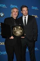 Los Angeles - 25. Januar - Alfonso Cuaron, Ben Affleck bei den 66. Annual Directors Guild of America Awards - Presseraum im Century Plaza Hotel am 25. Januar 2014 in Century City, ca foto