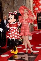 los angeles - 22. jan minnie mouse, katy perry bei der minnie mouse starzeremonie auf dem hollywood walk of fame am 22. januar 2018 in hollywood, ca foto