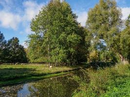 die stadt schüttorf an der vechte in deutschland foto