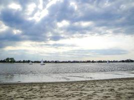 wattenmeer wattenmeer küste strand wasser landschaft weihe sand deutschland. foto